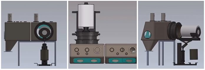 Double Chamber Charging Station with double Iris Technology_render