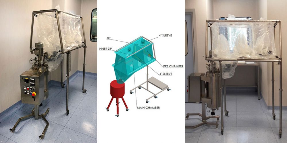 CSV Containment presents Double Chamber ISOFLEX for Prep Tank Charging