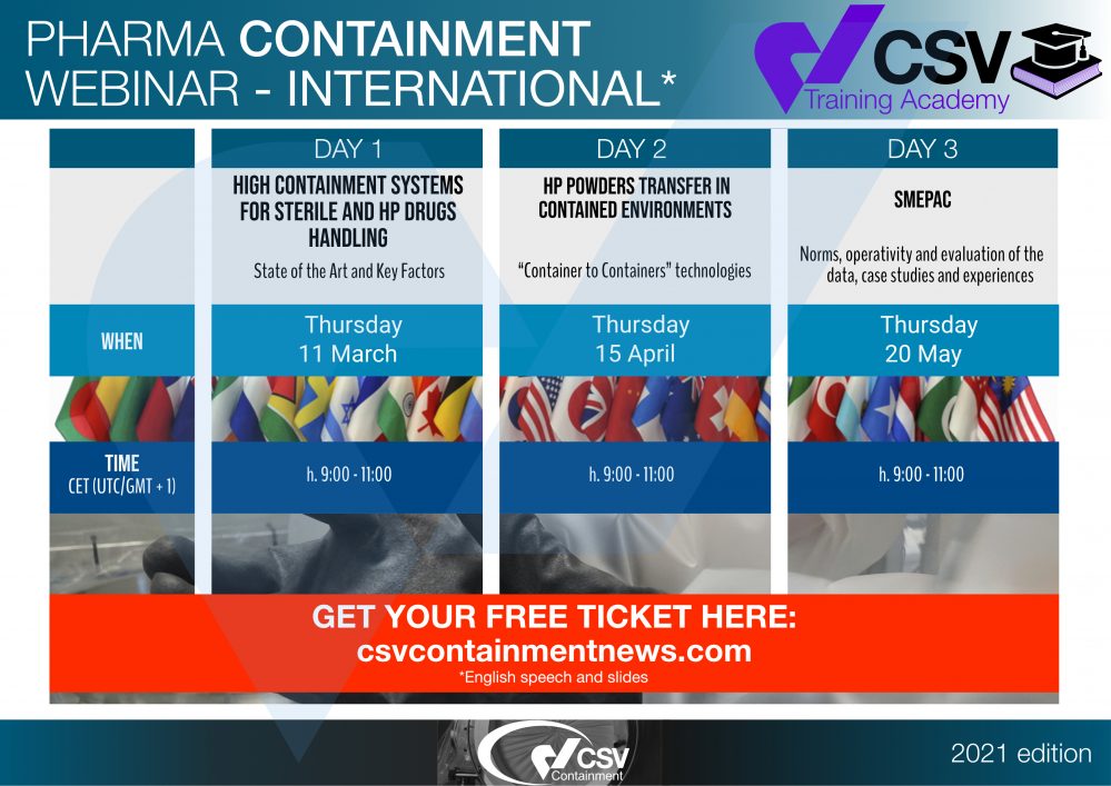 International Pharma Containment Webinar