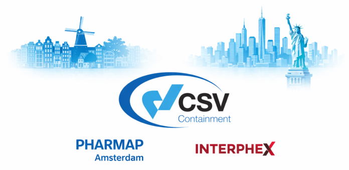 Promozione CSV Containment_ Amsterdam e NYC Pharmap - Interphex