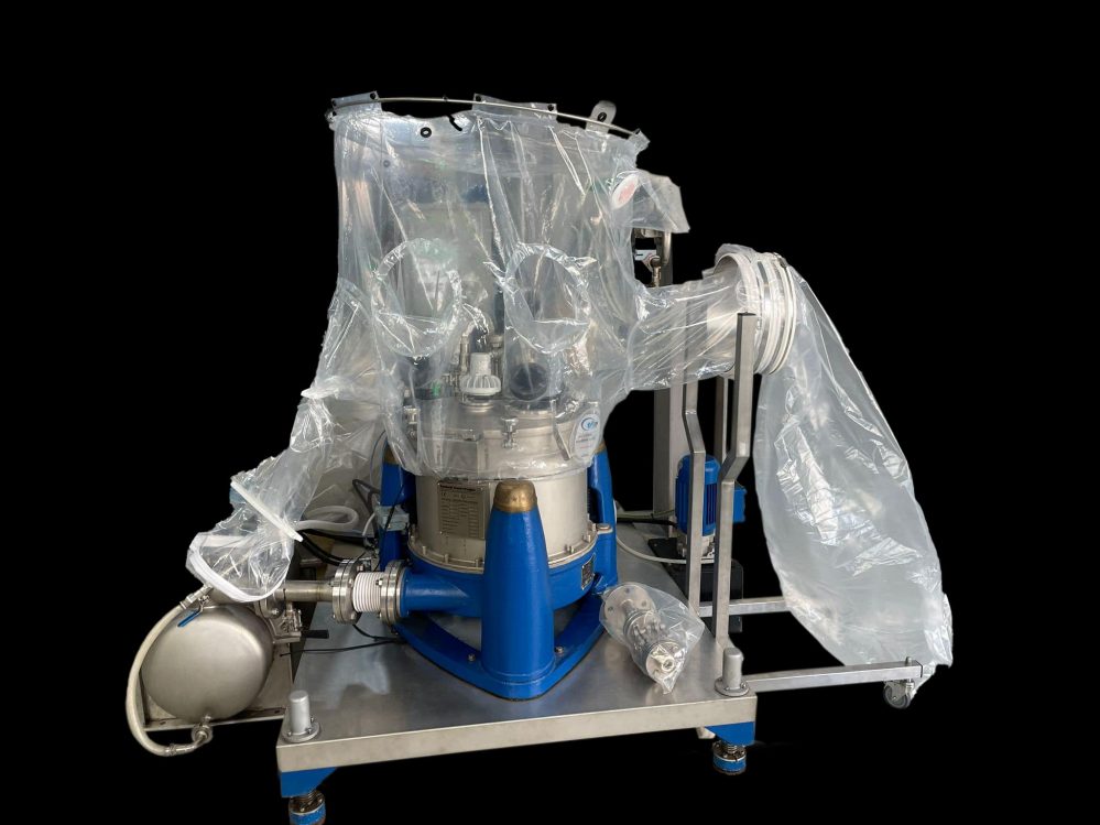 centrifuge glove bag