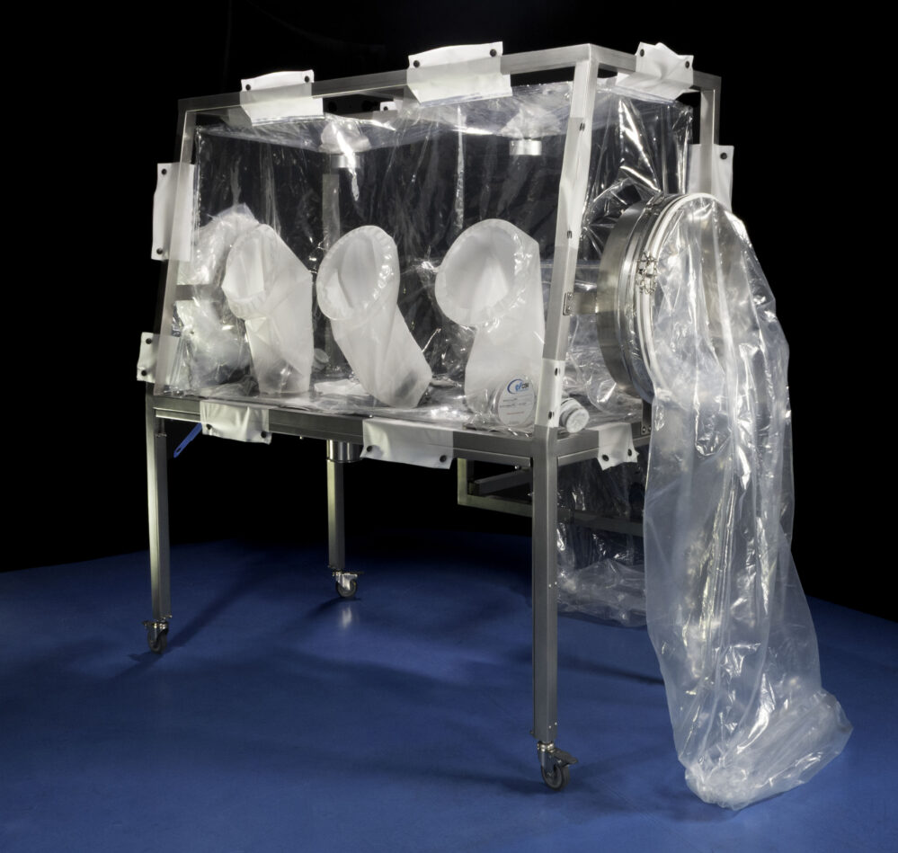 HPAPI R&D dispensing glove box telescopic