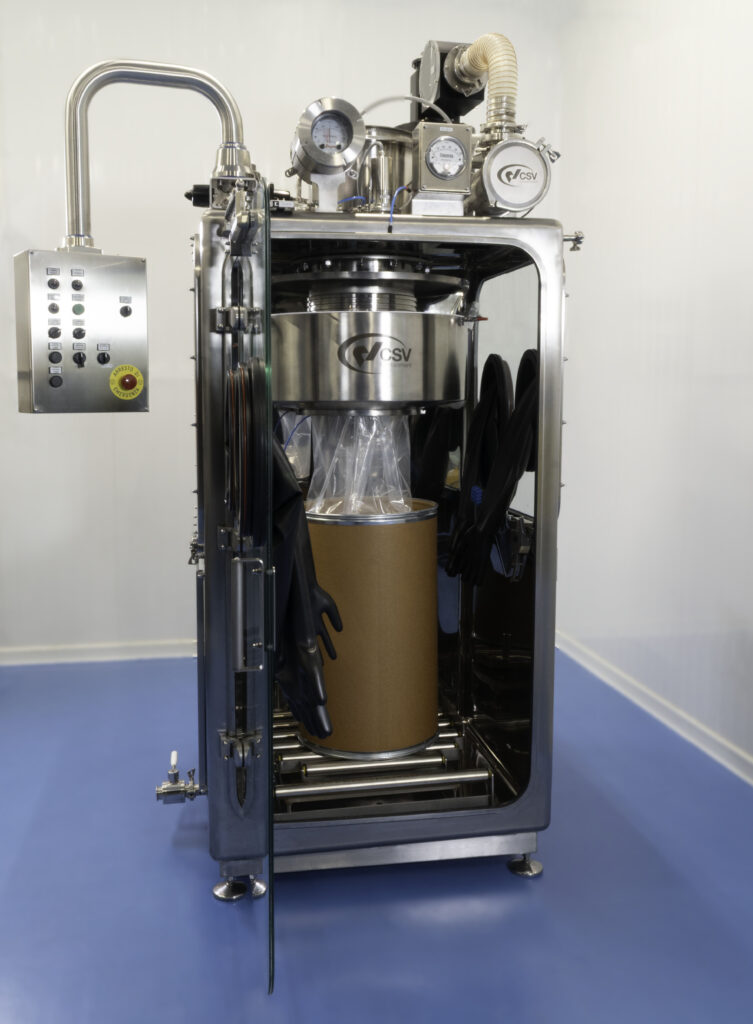 Dual Containment Glove Box with Continuous Liner.