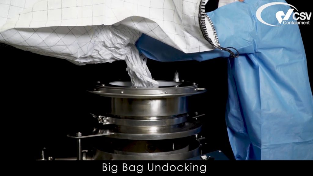 Big Bag Discharging via IRIS Docking