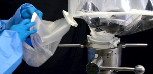 csv containment - disposable reactor charging split valve det