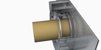 drum discharging station