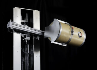 ATEX Pneumatic Drum Lifting Column. ATEX pneumatic drum lifting column