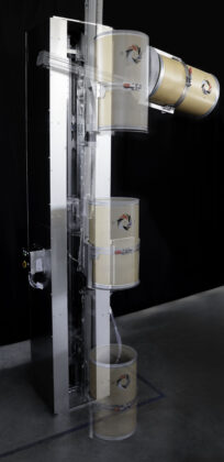ATEX pneumatic drum lifting column